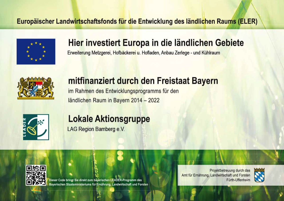 Europäischer Landwirtschaftsfond für die Entwicklung des ländlichen Raums (ELER)