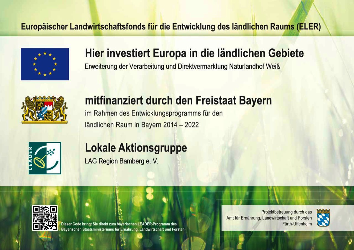 ELER Europäischer Landwirtschaftsfond für die Entwicklung des ländlichen Raums